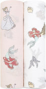 Shop Aden + Anais Essentials Cotton Muslin Swaddle (2 Pack), Disney Princess at GoodBuy Gear