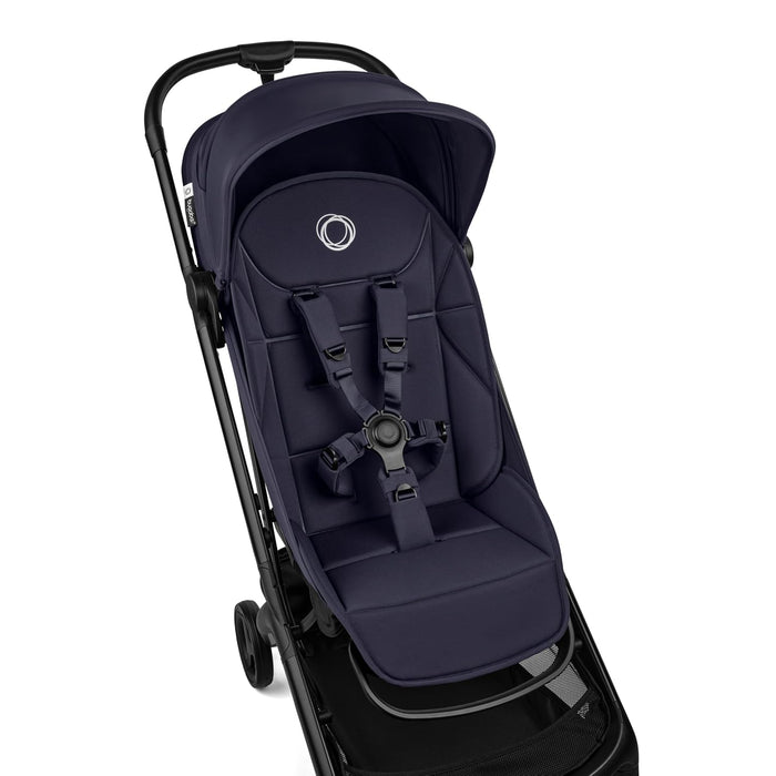 Shop Bugaboo Butterfly 2 Stroller, 2025, Black, Deep Indigo, Deep Indigo at GoodBuy Gear
