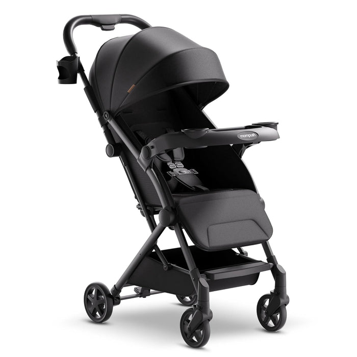 Mompush Lithe V2 Stroller, Black, 2025