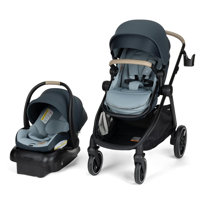 Shop Maxi-Cosi Zelia Pro 5-in-1 Modular Travel System, 2025, Seascape at GoodBuy Gear