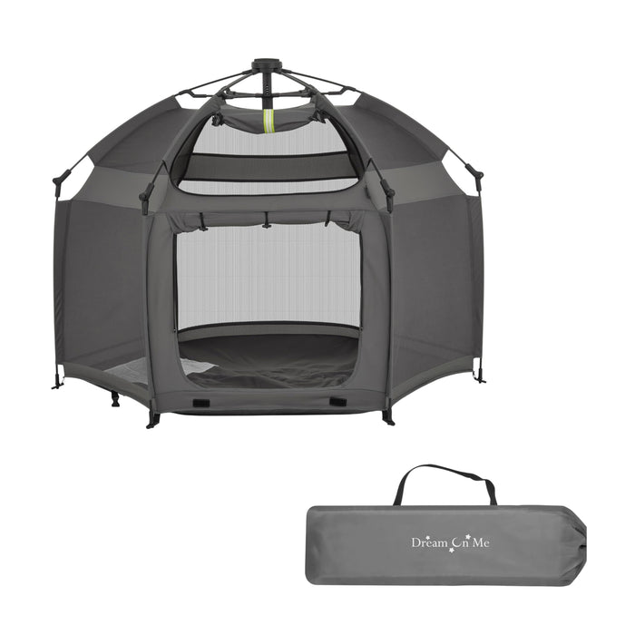 Dream On Me Pop Up Children Playpen, Charcoal