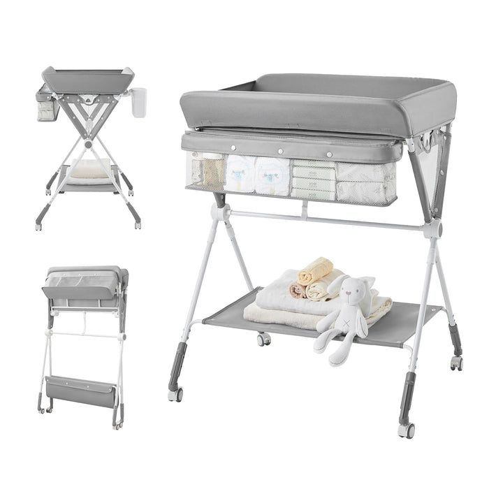 KUB Portable Baby Changing Table, Grey