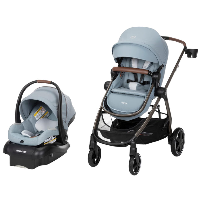 Shop Maxi-Cosi Zelia2 Luxe Travel System, 2024, New Hope Gray at GoodBuy Gear