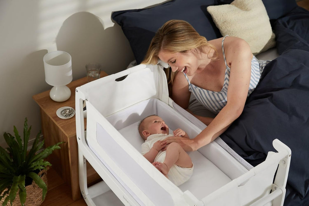 Snuz SnuzPod4 Bedside Bassinet, White
