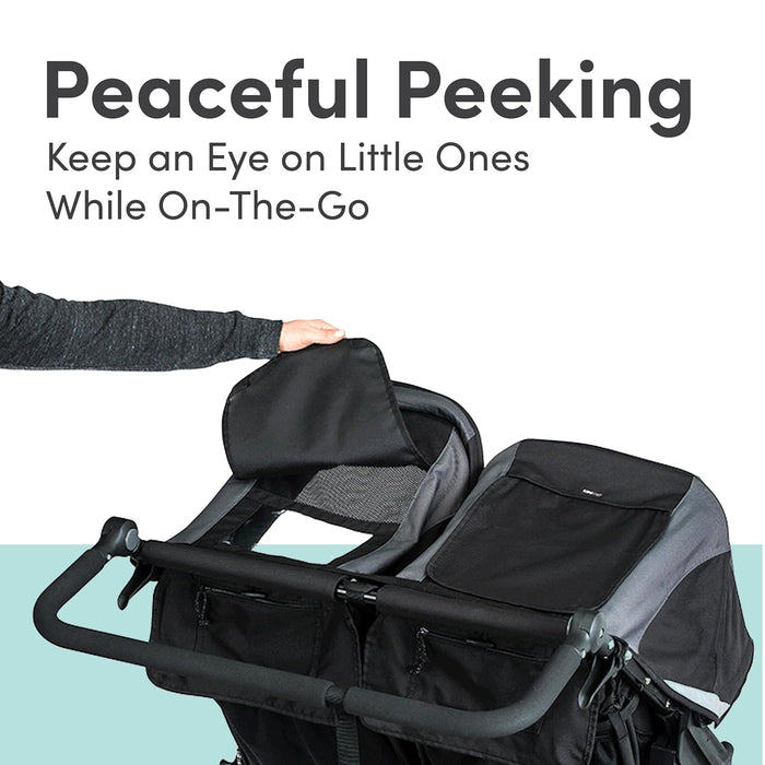 BOB Revolution Flex 3.0 Duallie Stroller, Graphite Black, 2025