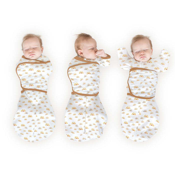 Swaddle Designs Omni Swaddle Sack With Wrap, Small, Watercolor Sunny Days