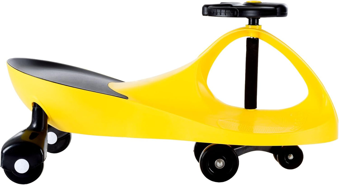 Trademark Ride On Wiggle Car, Yellow