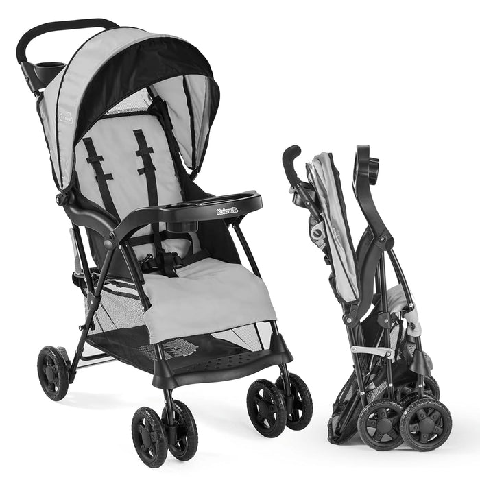 Kolcraft Cloud Plus Lightweight Stroller, 2025, Slate Grey