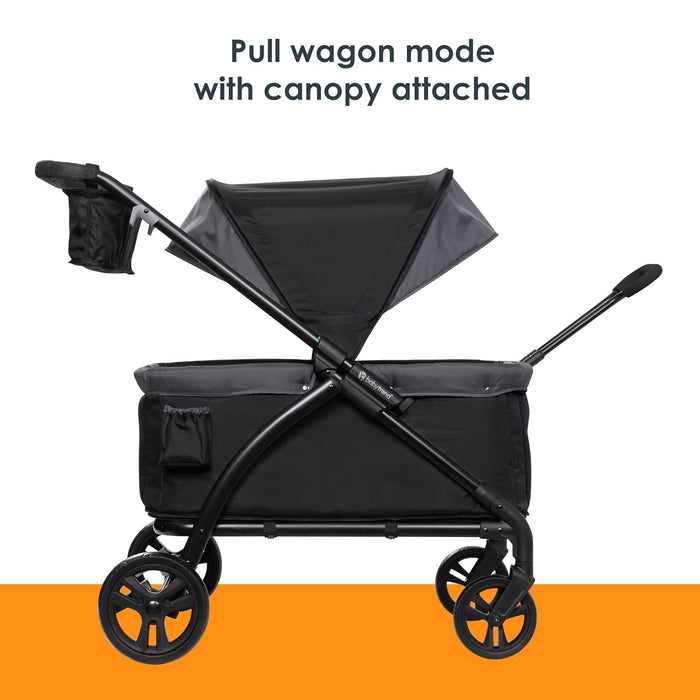 Baby Trend Expedition LTE 2-in-1 Stroller Wagon, 2024, Madrid Black