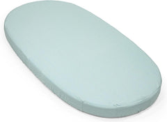Shop Stokke Sleepi Fitted Sheet, Dots Sage, V3 at GoodBuy Gear