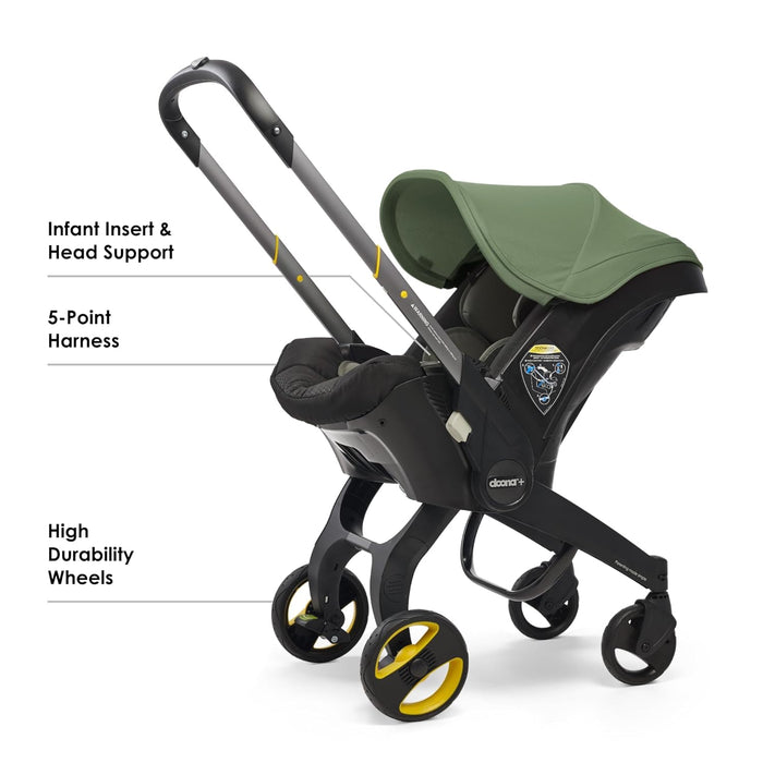 Shop Doona Infant Car Seat & Stroller Combo, Desert Green, 2025 at GoodBuy Gear