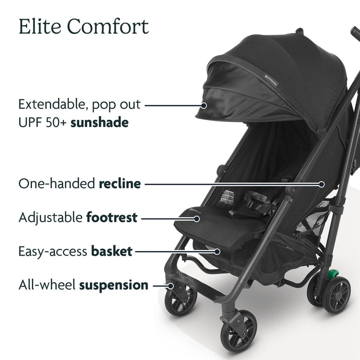 UPPAbaby G-LUXE Stroller, 2024, Jake (Charcoal)