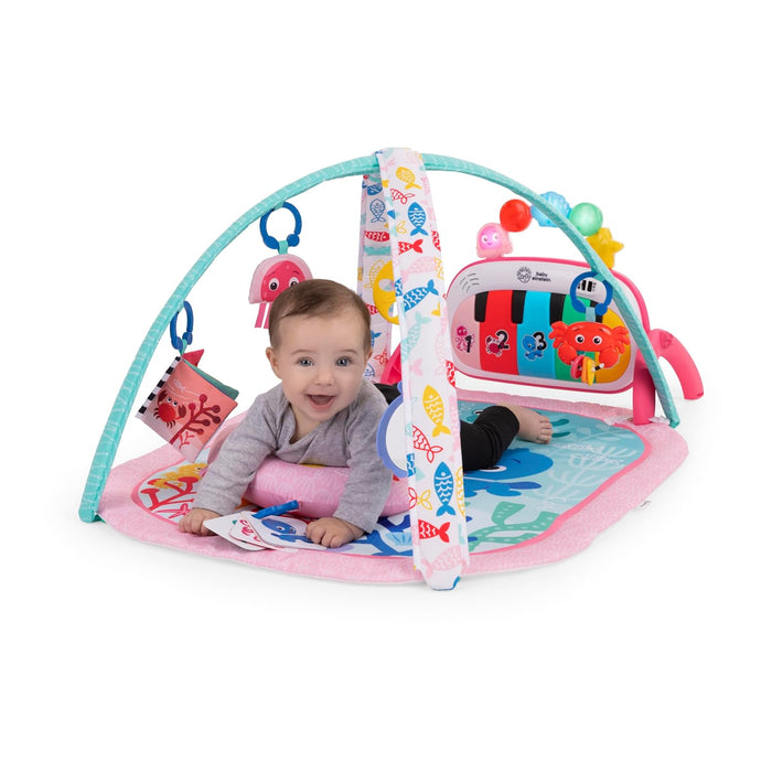Baby Einstein 4-in-1 Kickin’ Tunes Music Activity Gym, Jellyfish Jamboree