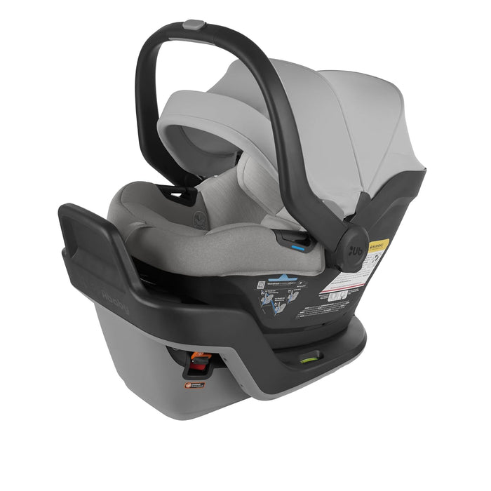 Shop UPPAbaby MESA MAX Infant Car Seat and Base, 2022, Anthony (White+Grey Chenille) at GoodBuy Gear