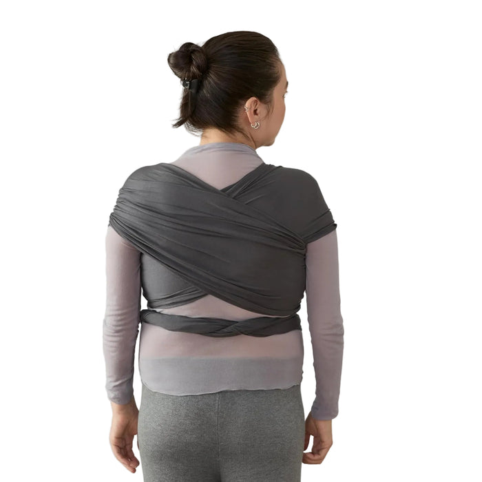 Shop Ergobaby Aura Baby Wrap, Soft Black at GoodBuy Gear