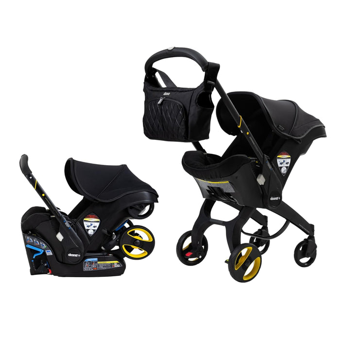 Doona Infant Car Seat & Stroller-Midnight Edition, 2025