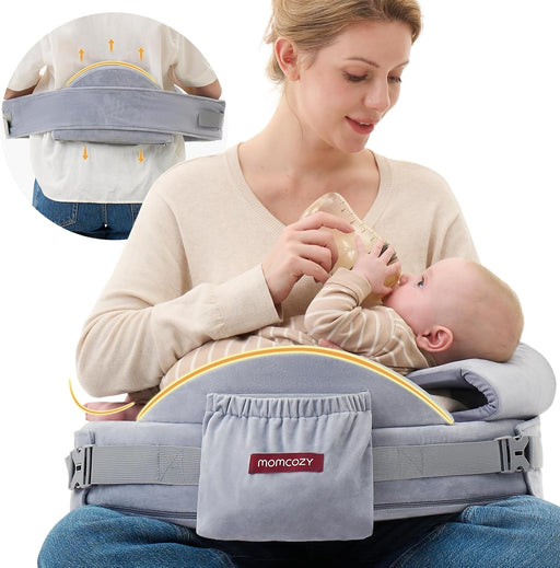 Shop Momcozy MaxSupport Nursing Pillow, Cozy ProGray at GoodBuy Gear