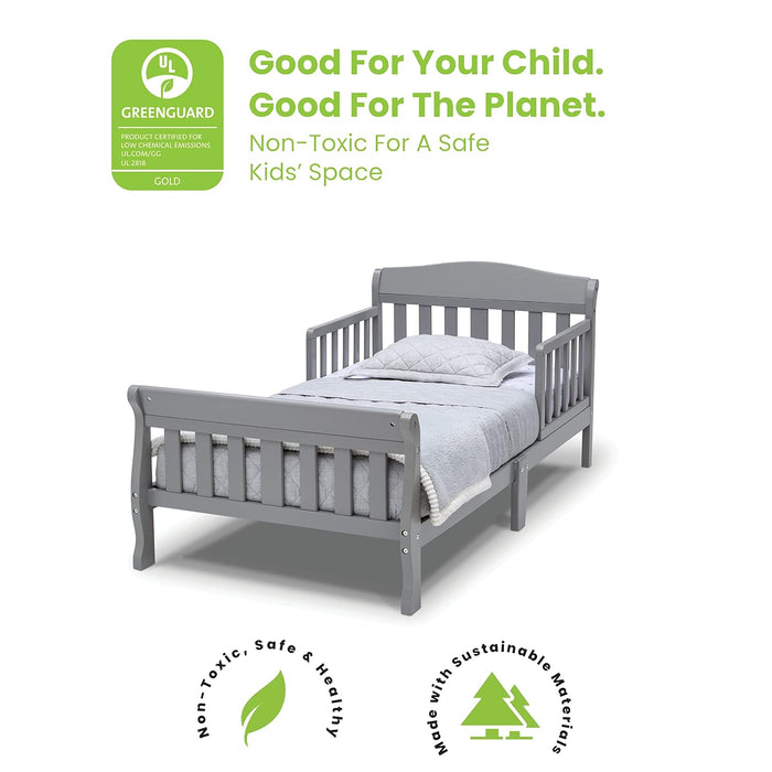 Delta Children Canton Toddler Bed, Grey