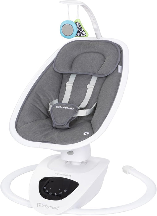 Shop Baby Trend Nu-Motion Infinity Swing, Dash Grey at GoodBuy Gear