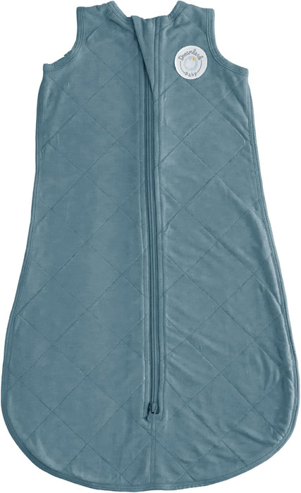 Dreamland Bamboo Classic Sleep Sack (Non-Weighted), 0-6 Months, Ocean Blue