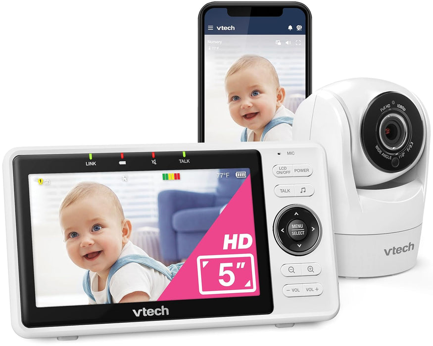 VTech Upgraded Smart WiFi Baby Monitor, VM901
