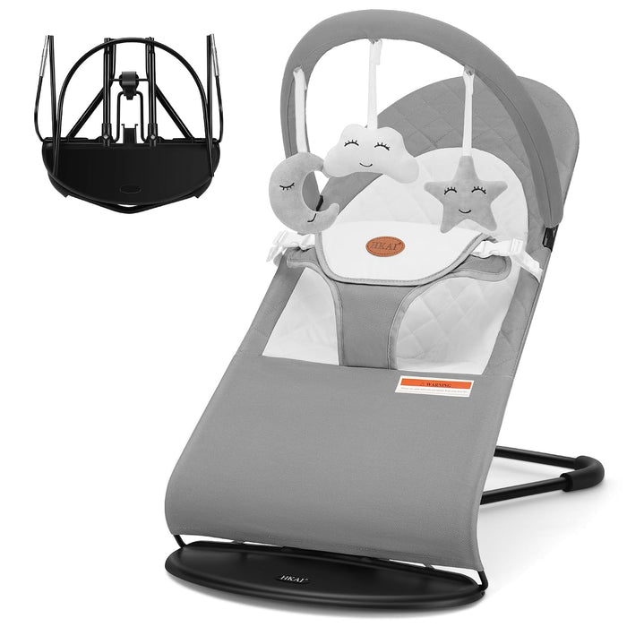 HKAI Baby Bouncer, Light Grey