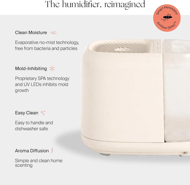 Canopy Bedside Humidifier 2.0, Cream