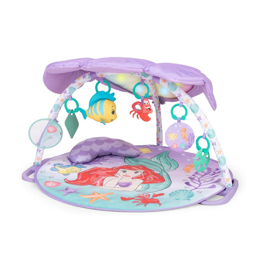 Shop Bright Starts Disney Baby The Little Mermaid Twinkle Trove Light-Up Musical Baby Activity Gym with Tummy Time Pillow, Newborn+ at GoodBuy Gear