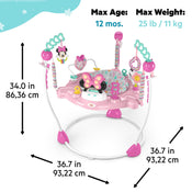 Shop Disney Baby Activity Jumper, Minnie Mouse Forever Besties at GoodBuy Gear