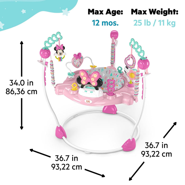 Shop Disney Baby Activity Jumper, Minnie Mouse Forever Besties at GoodBuy Gear