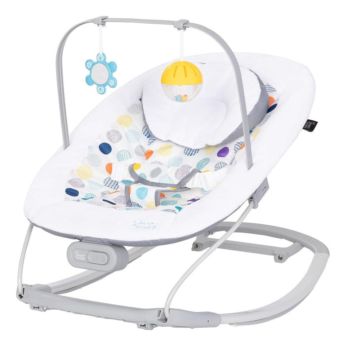 Baby Trend Smart Steps My First Rocker 2 Bouncer, Orbits White