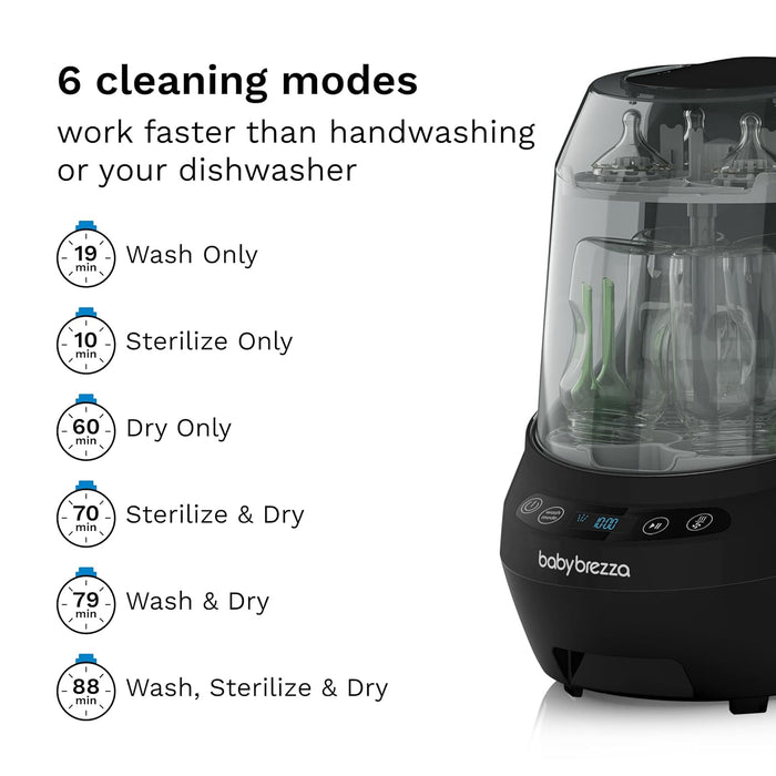 Baby Brezza Bottle Washer Pro, Black