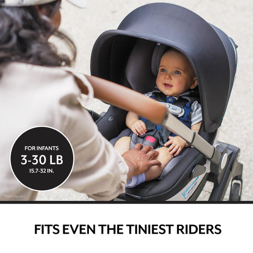 Shop Evenflo Gold Shyft Dual Ride Infant Car Seat Stroller Combo, Moonstone Gray, 2024, with Carryall Storage and Extended Canopy at GoodBuy Gear