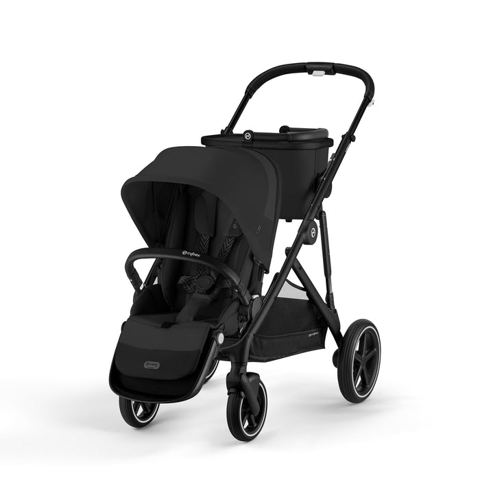 Shop Cybex Gazelle S Modular Stroller, 2025, Black Frame, Moon Black at GoodBuy Gear