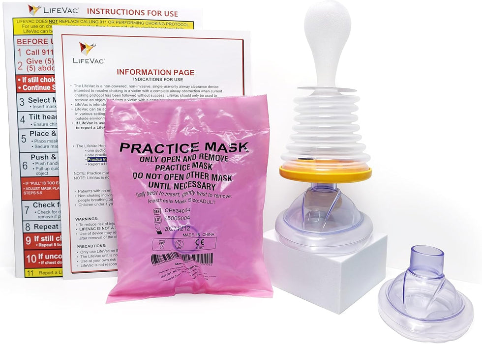 LifeVac Choking Rescue Device Home Kit