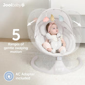 Shop Jool Nova Baby Swing, Signature, Stone at GoodBuy Gear