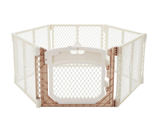 Shop Toddleroo By North States Superyard Ultimate Playard, 6 Panel, ivory at GoodBuy Gear