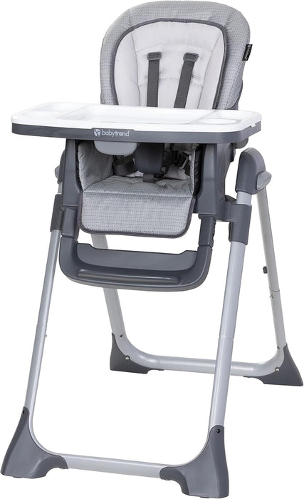 Baby Trend Sit Right High Chair, 2.0 Cozy Grey