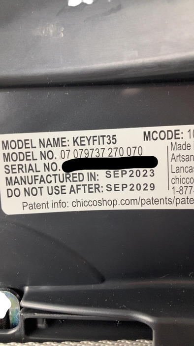 Shop Chicco Keyfit 35 ClearTex Infant Car Seat, 2023, Shadow at GoodBuy Gear