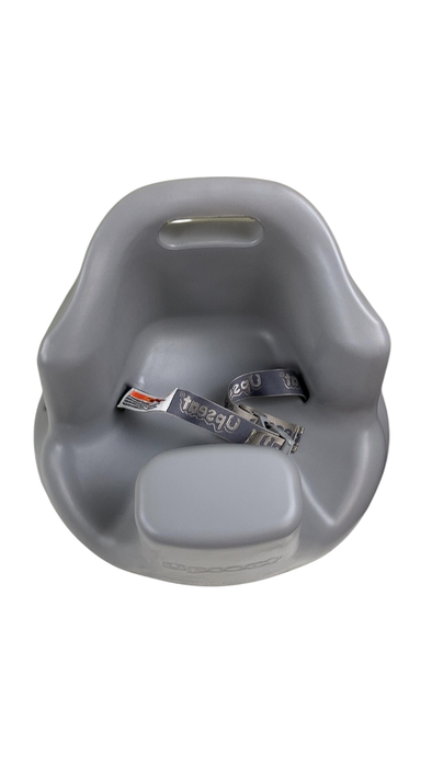 Shop Upseat Baby Floor Chair and Booster Seat with Tray, Grey at GoodBuy Gear