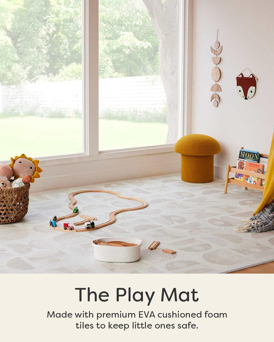 Shop House of Noa Little Nomad Play Mat, 4x8, Luna, Sandstone at GoodBuy Gear
