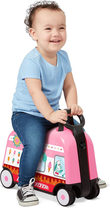 Radio Flyer 3-in-1 Happy Trav'ler, Ice Cream Truck