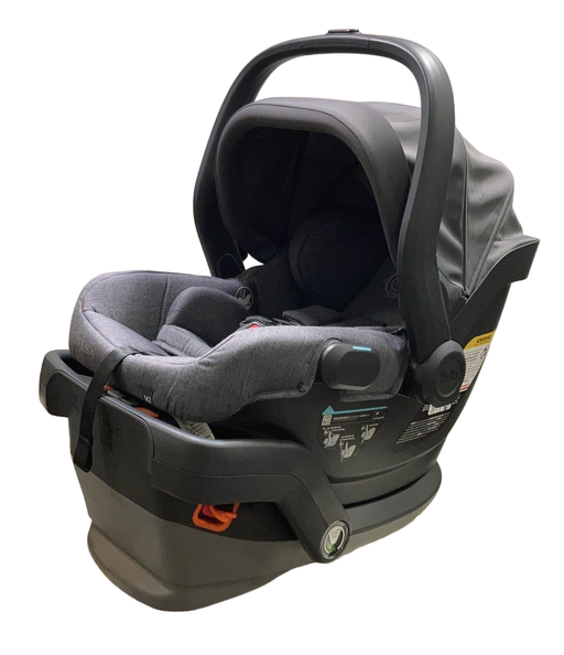 used UPPAbaby MESA V2 Infant Car Seat, Greyson (Charcoal Melange Merino Wool), 2023