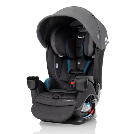 Shop Evenflo All4Stages Slim 4-in-1 Convertible Car Seat, 2025, with Canopy, Baker Gray at GoodBuy Gear