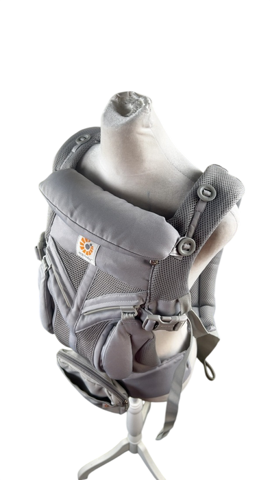Ergobaby Omni 360 Cool Air Mesh Baby Carrier, Pearl Grey - Barely Used