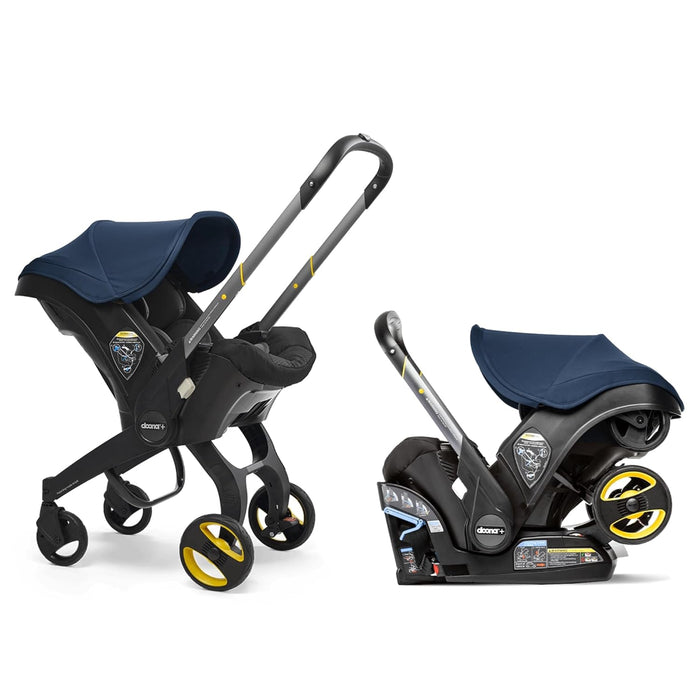 Doona Infant Car Seat & Stroller Combo, Deep Blue, 2025