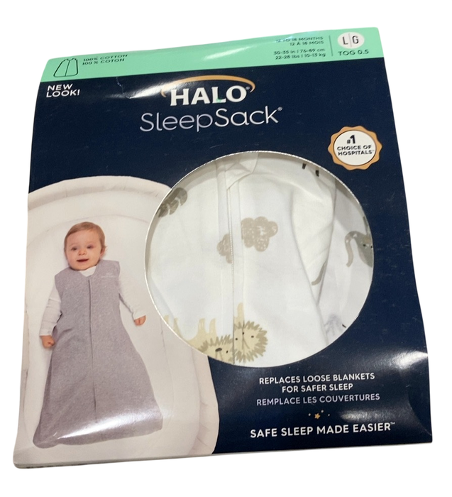 Shop Halo Cotton Sleepsack, Medium, Animal Paint at GoodBuy Gear