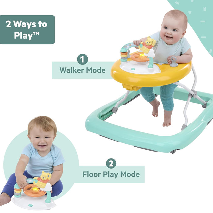 Bright Starts Disney Baby Winnie The Pooh Once Upon a Walk Activity Walker, 6 Months+