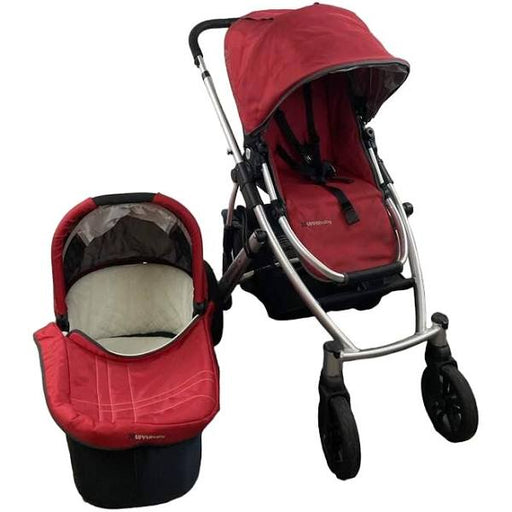 used UPPAbaby VISTA Stroller, Denny (Red Melange), 2014