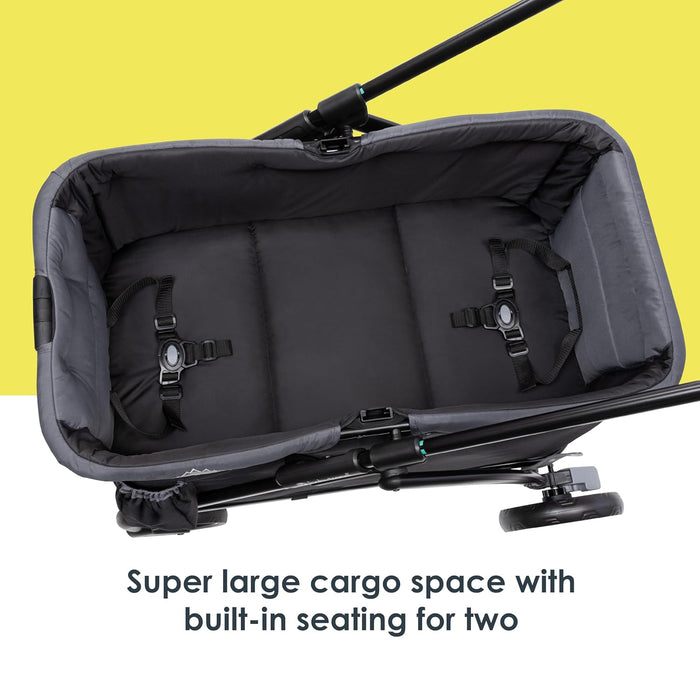 Baby Trend Expedition LTE 2-in-1 Stroller Wagon, 2025, Madrid Black